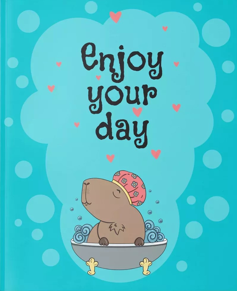 Notebook of Positive Mood. Capybara Mood
