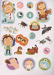 Play and Stick. Viruses and Bacteria