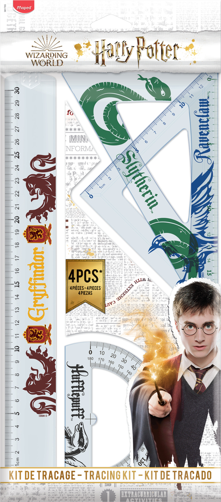 Joonestustehnikate komplekt - Maped. Harry Potter, 4 tk