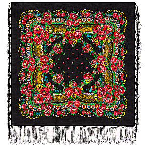Scarf - Poppy Flower