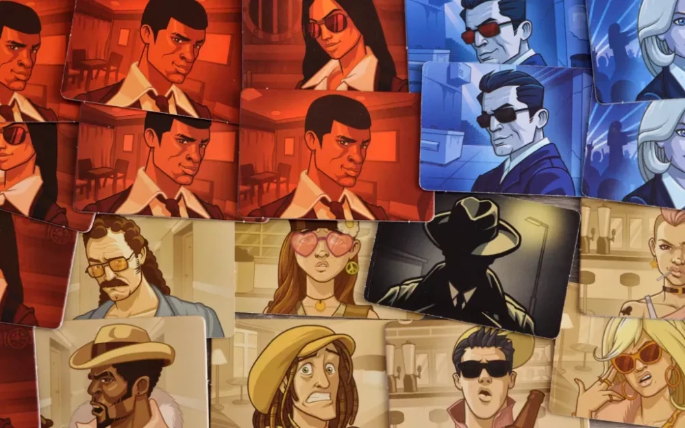 Board game - Codenames. Deep Undercover