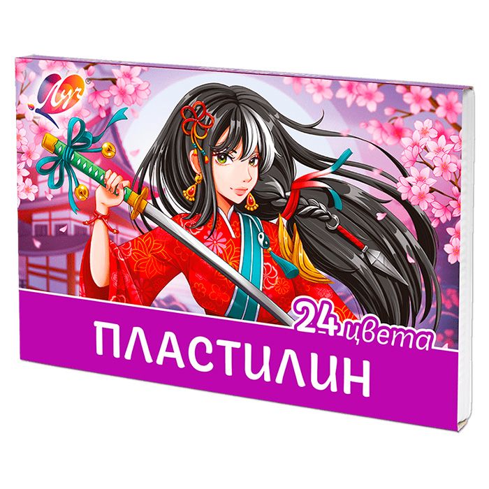 Klasikinis plastilinas - Anime (24 spalvos)