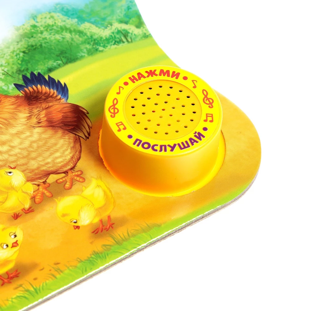 Cardboard Book with Musical Chip - Cheerful Geese
