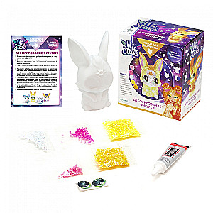 Creative Set - Neo Stars. Figurine for Decorating with Strass. Sunny Bunny