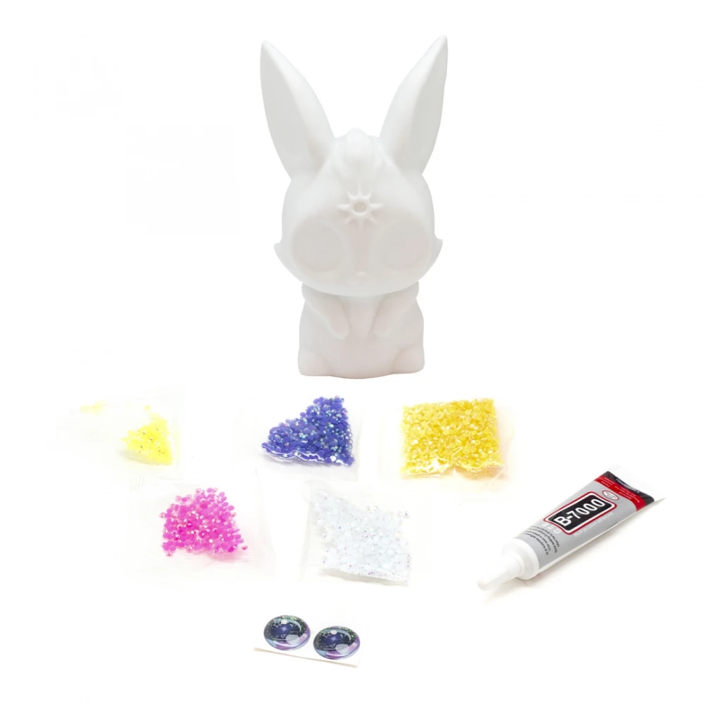 Creative Set - Neo Stars. Figurine for Decorating with Strass. Sunny Bunny
