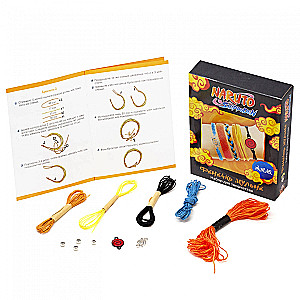 Creative Set - Naruto. Bracelets Made of Mouliné. Naruto