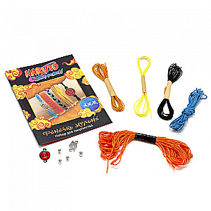Creative Set - Naruto. Bracelets Made of Mouliné. Naruto