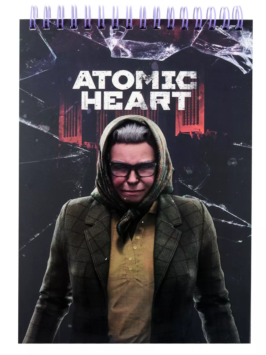 Kūrybinis bloknotas su lipdukais Atomic Heart. Baba Zina, A5