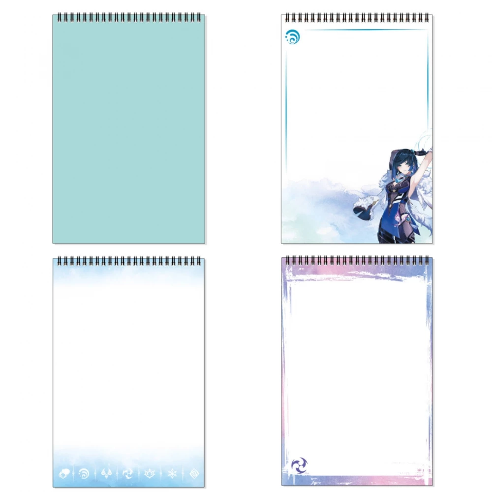 Genshin Creative Notebook. Leni and Fremine, A4