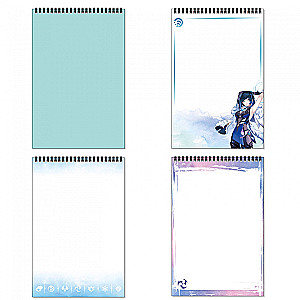 Genshin Creative Notebook. Leni and Fremine, A4