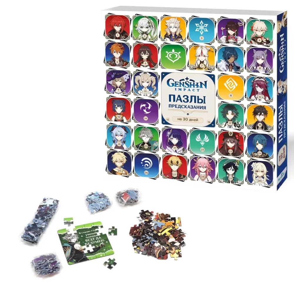 Genshin. Puzzle Predictions