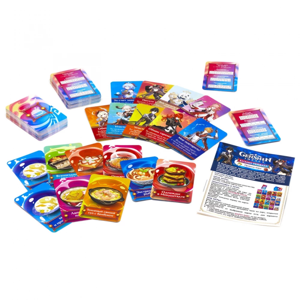 Board Game - Genshin. Teyvat's Kitchens