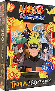 Naruto. Puzzle of 360 pieces. Naruto and the five Kage