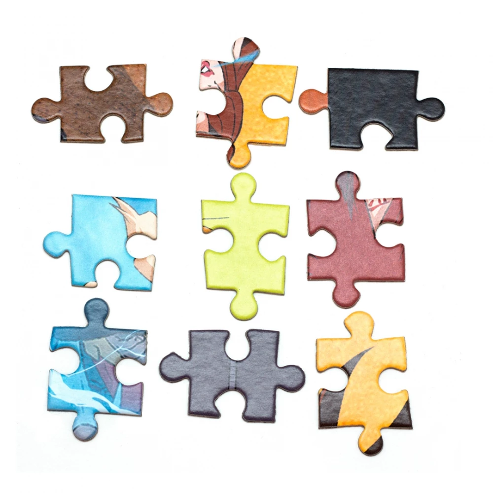 Naruto. Puzzle of 360 pieces. Naruto and the five Kage