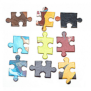 Naruto. Puzzle of 360 pieces. Naruto and the five Kage