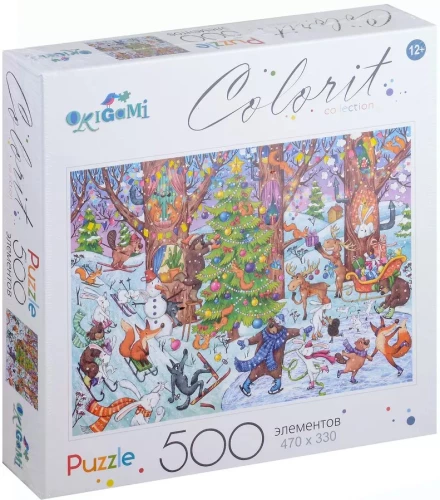 500-piece Puzzle - Colorit Collection. A Holiday is Coming to Us