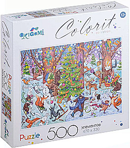 500-piece Puzzle - Colorit Collection. A Holiday is Coming to Us