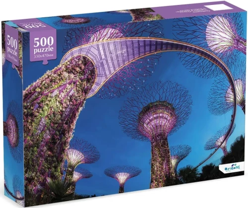 500-Piece Puzzle - Futuristic Gardens of Singapore