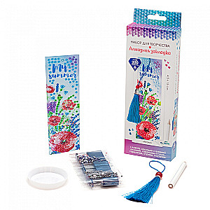 Diamond Bookmark - Poppies