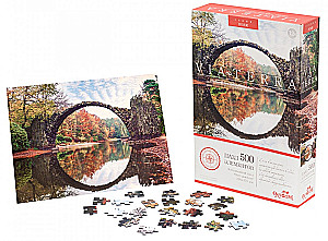 Puzzle 500 pieces. Via Terra. Devil's Bridge