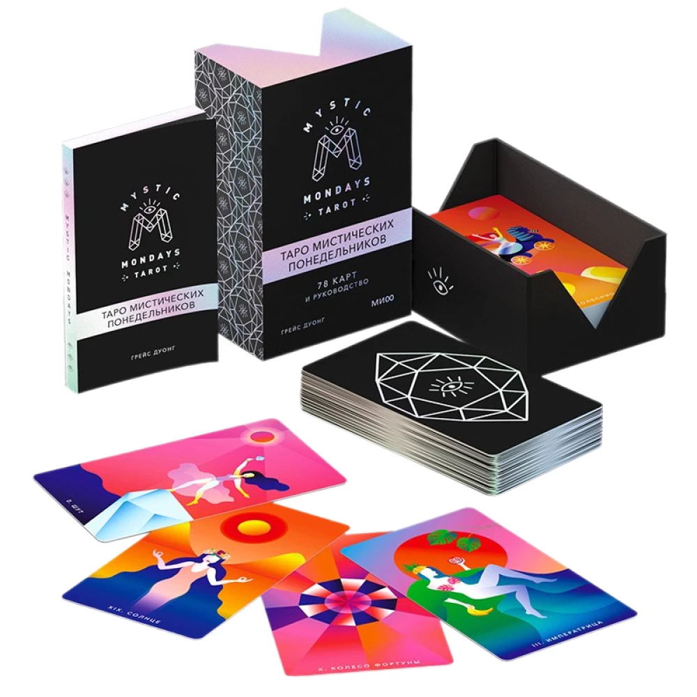 Mystic Mondays Tarot. Mystic Mondays Tarot. 78 cards and a guide in gift packaging