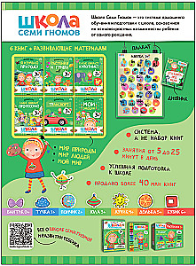 School of Seven Dwarfs. Basic Course. The Surrounding World. Set 3+