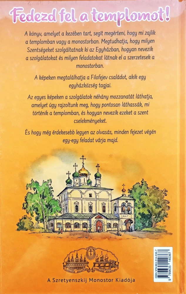 I open the temple. An educational book for children and their parents (in Hungarian)