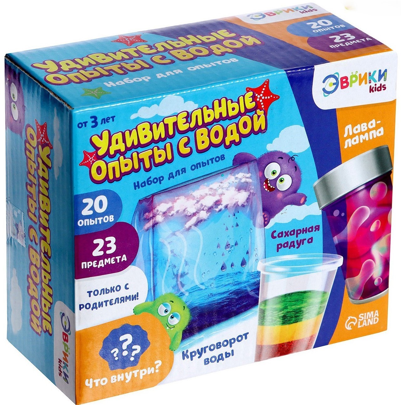 Eksperimentide komplekt - Imekad katsed veega
