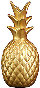 Piggy Bank - Pineapple, Gold