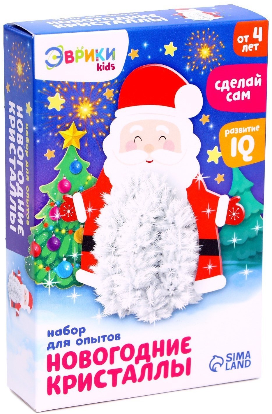 Eksperimentide komplekt - Uue aasta kristallid, jõuluvana