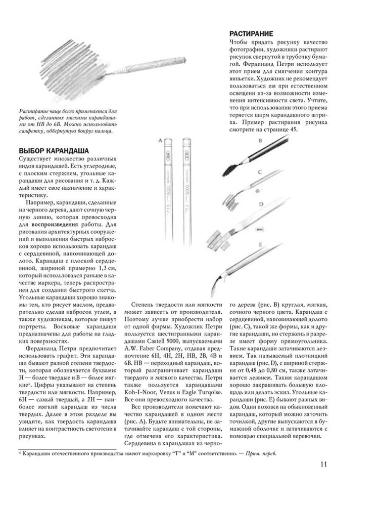 Карандаш. Техника исполнения