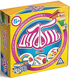 Board Game for Reaction and Attention - Dobble Words