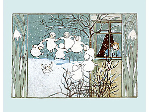 Manetchka and Snowflakes