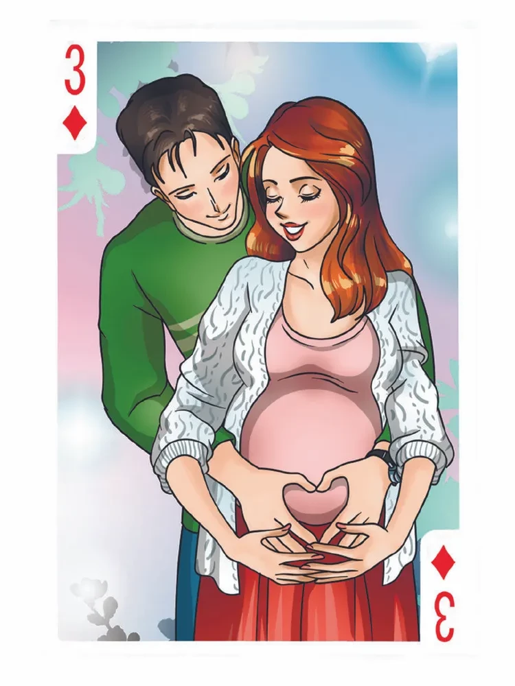 Karty do gry i przepowiednie Magia serc (54 karty + instrukcja)