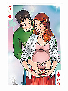 Karty do gry i przepowiednie Magia serc (54 karty + instrukcja)