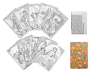 Ar-nuvo Taro. Kārtis krāsošanai (78 kārtis)