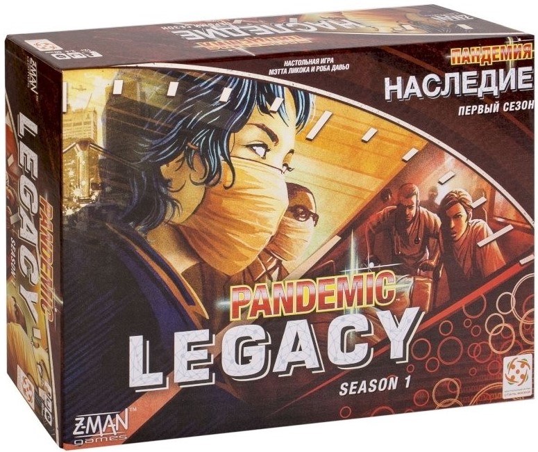 Lauamäng - Pandeemia. Kangelaste pärand (PANDEMIC LEGACY RU RED)