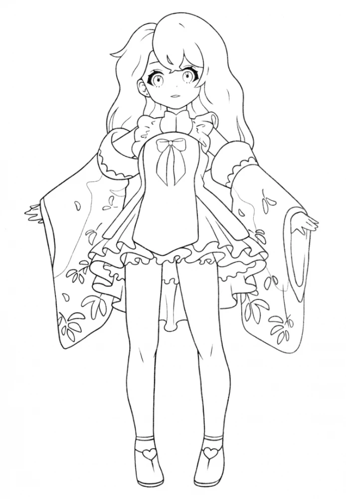 Coloring Set - Anime World