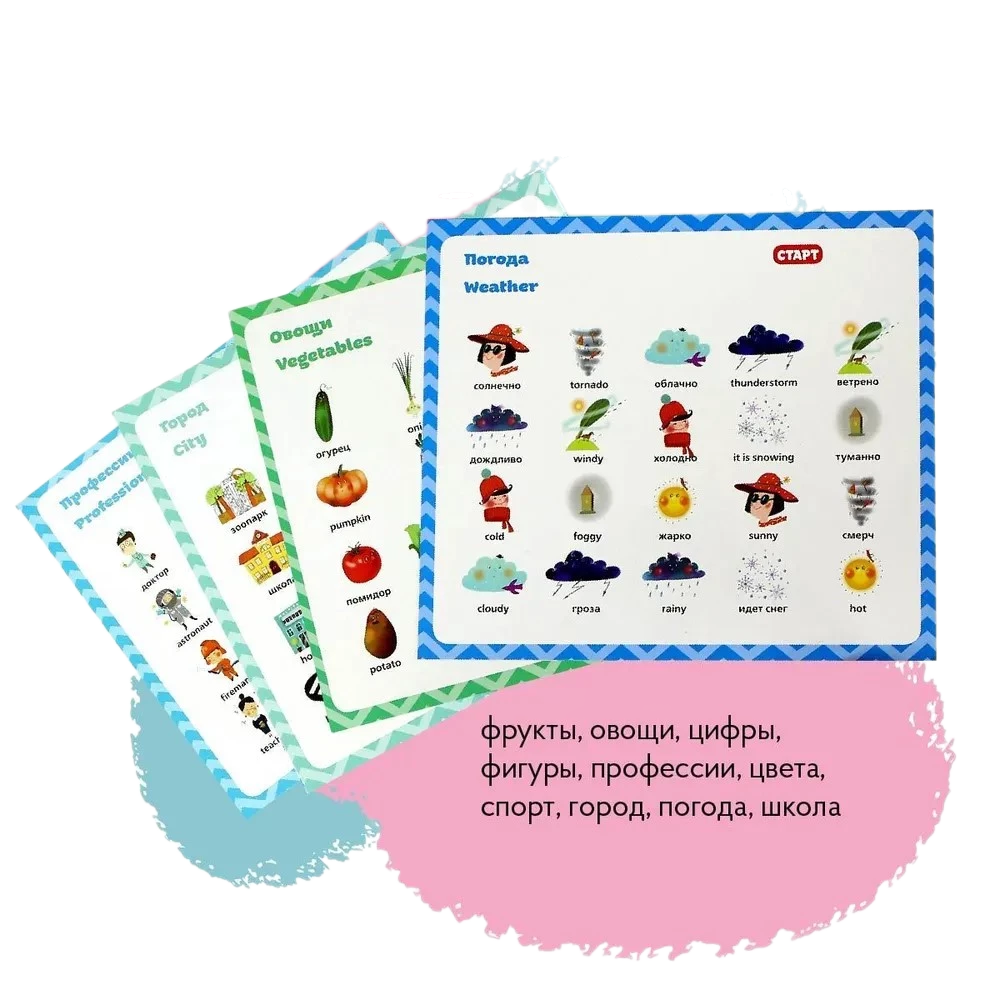 Interactive Book - My First English. Soon to School