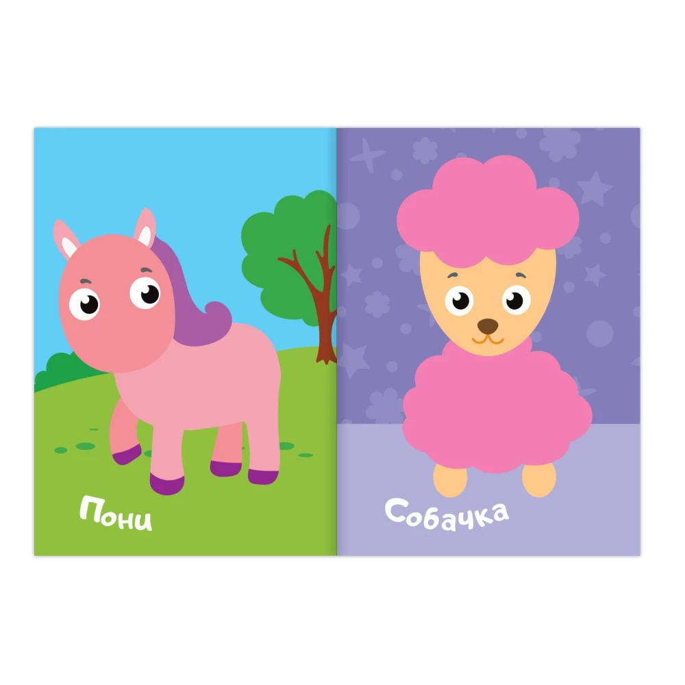 Sticker Application Book. For Girls