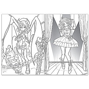 Coloring Book. Song of Fantasy. A4