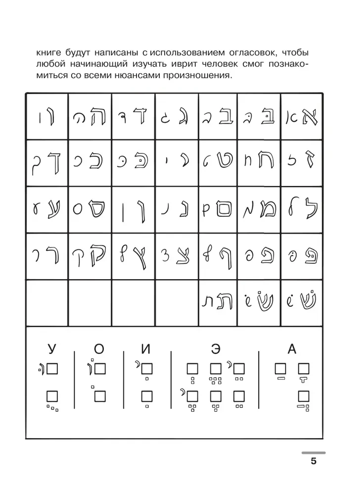 Hebräisch: visueller Wörterbuch-Malbuch