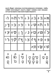 Hebräisch: visueller Wörterbuch-Malbuch