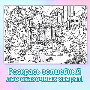 Long Coloring. Magical Beasts