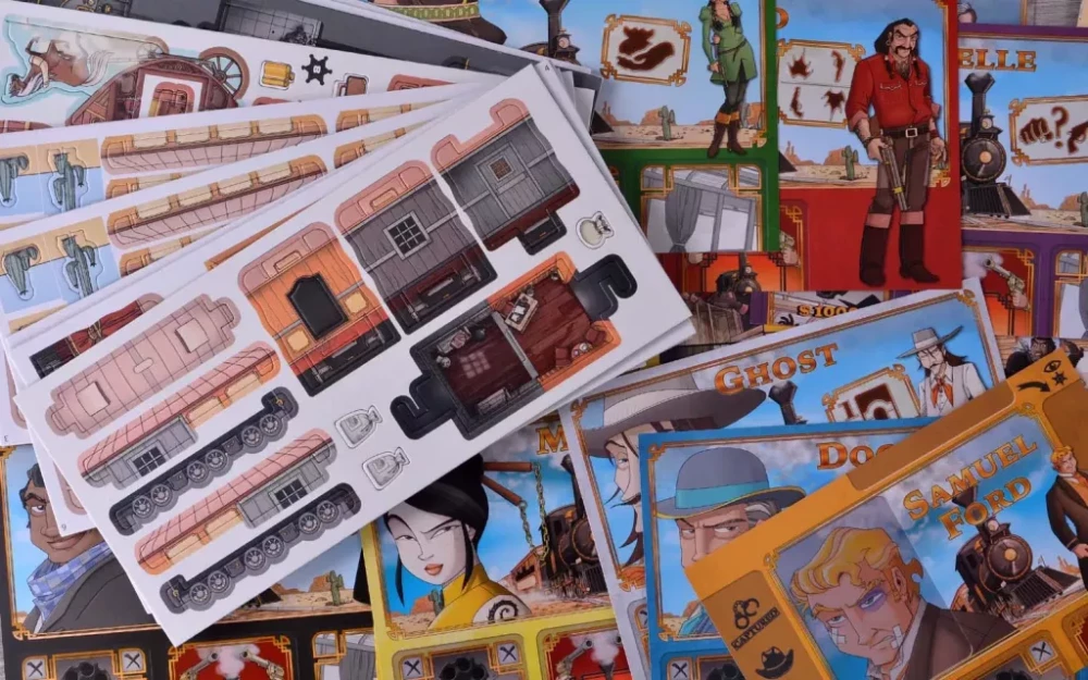 Board game - Colt Express. Big Adventure.