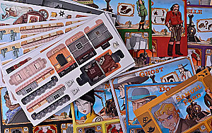 Board game - Colt Express. Big Adventure.