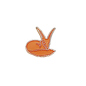 Enamel pin - The Little Prince. Fox