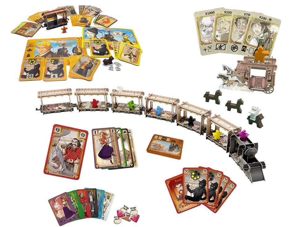 Board game - Colt Express. Big Adventure.