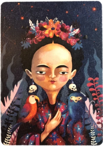 Postcard - Frida