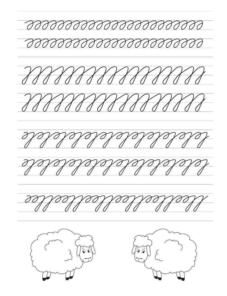 Drawing Hooks and Patterns. Workbook